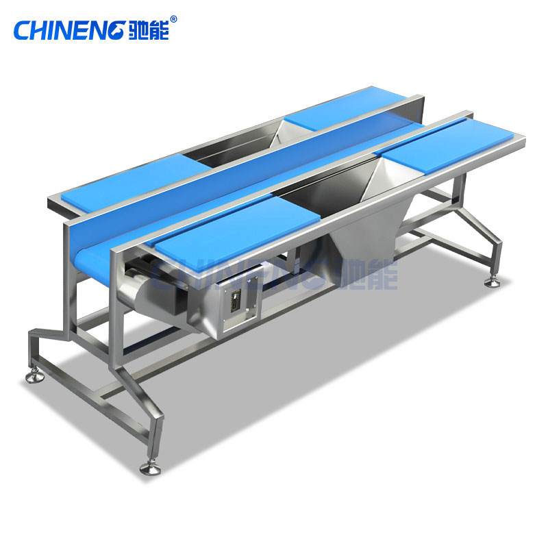 Cleaning line for vegetable processing