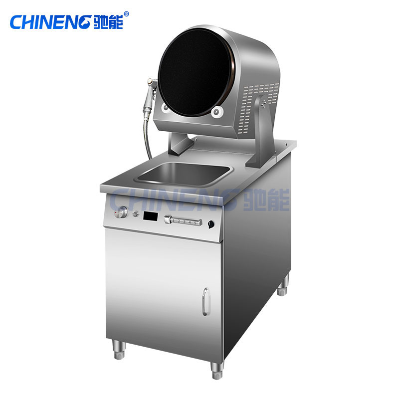 Table type stir-frying machine