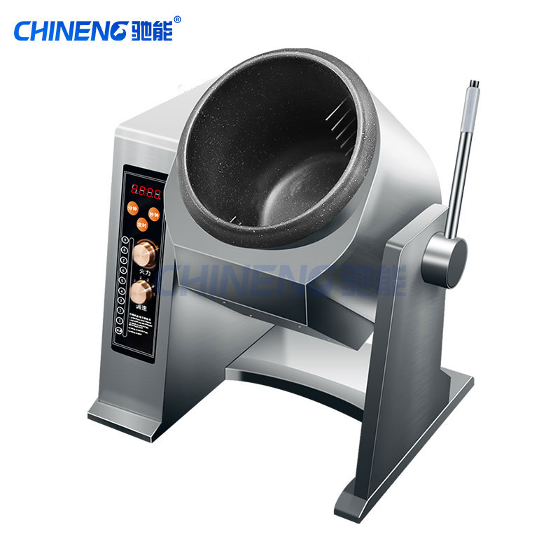 Table type stir-frying machine