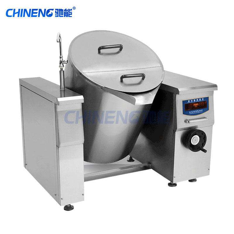 Tilting soup stove