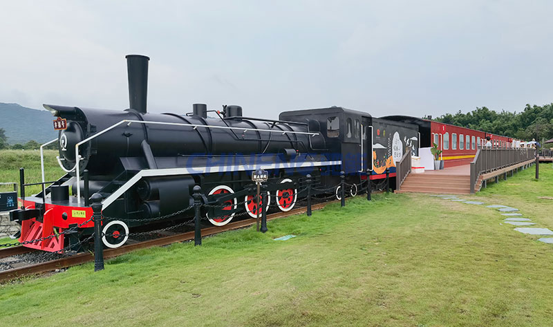 Jingxia Village Nano Town Train themed Restaurant