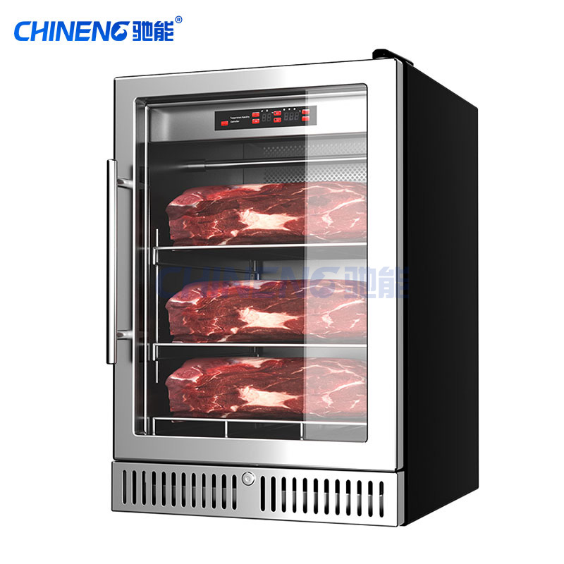 Beef matured into cabinet