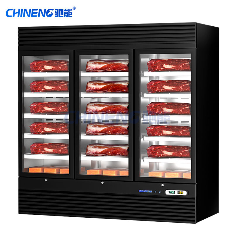 Beef matured into cabinet