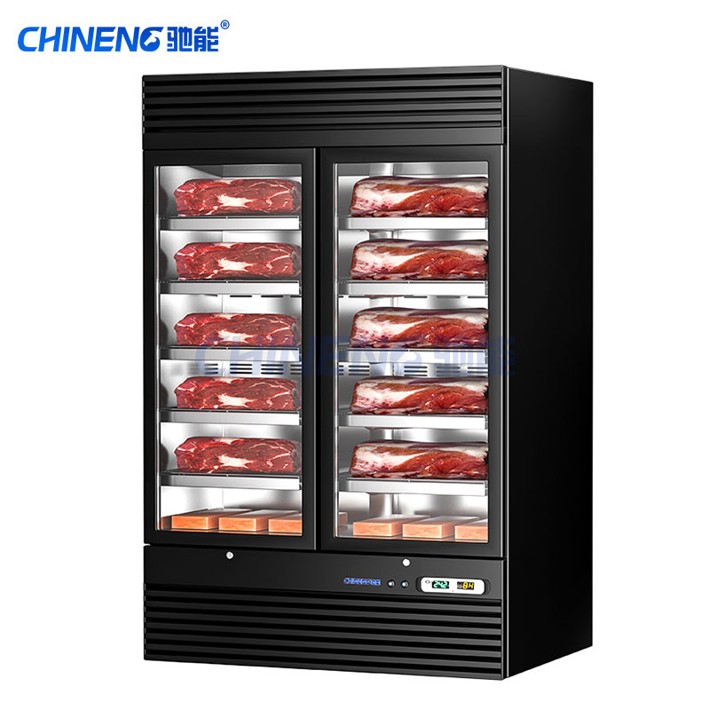 Beef matured into cabinet