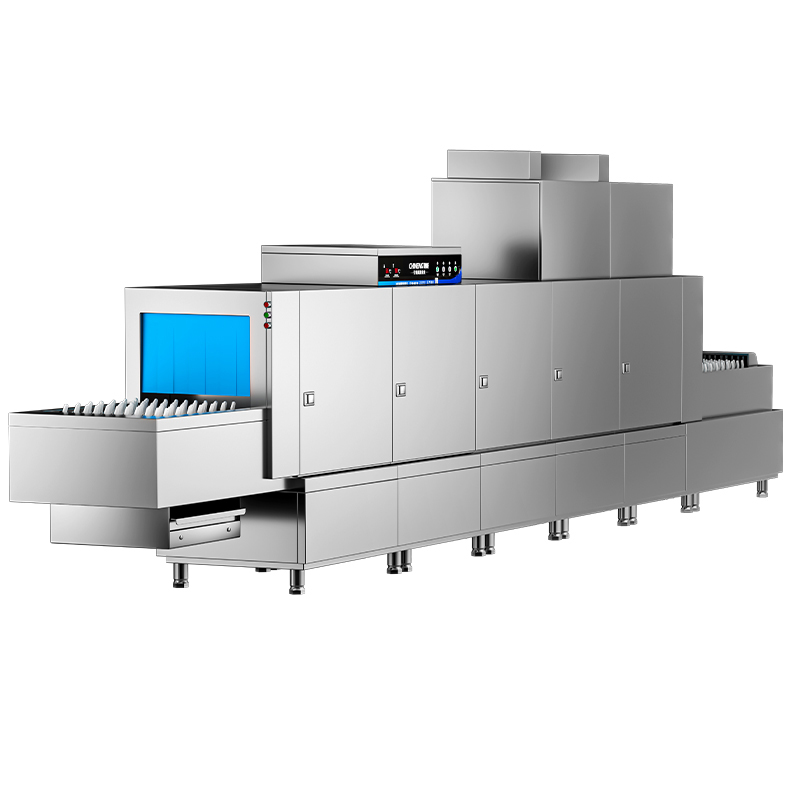 Long line dishwasher